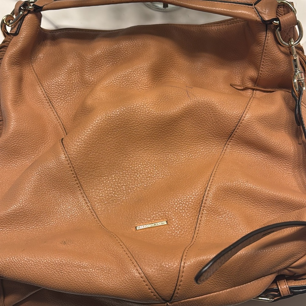 Rebecca Minkoff Camel Leather Hobo Bag